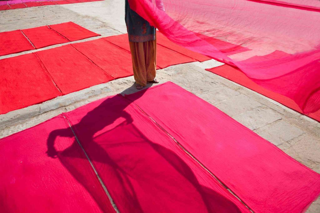 Blocking in Shaping and Perfecting Pashmina