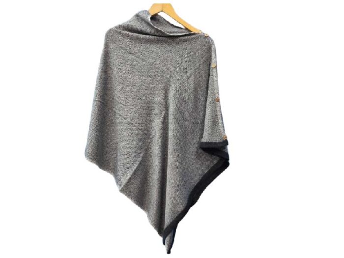 Eco Button Poncho - Embrace eco-conscious fashion with our Ponchos.