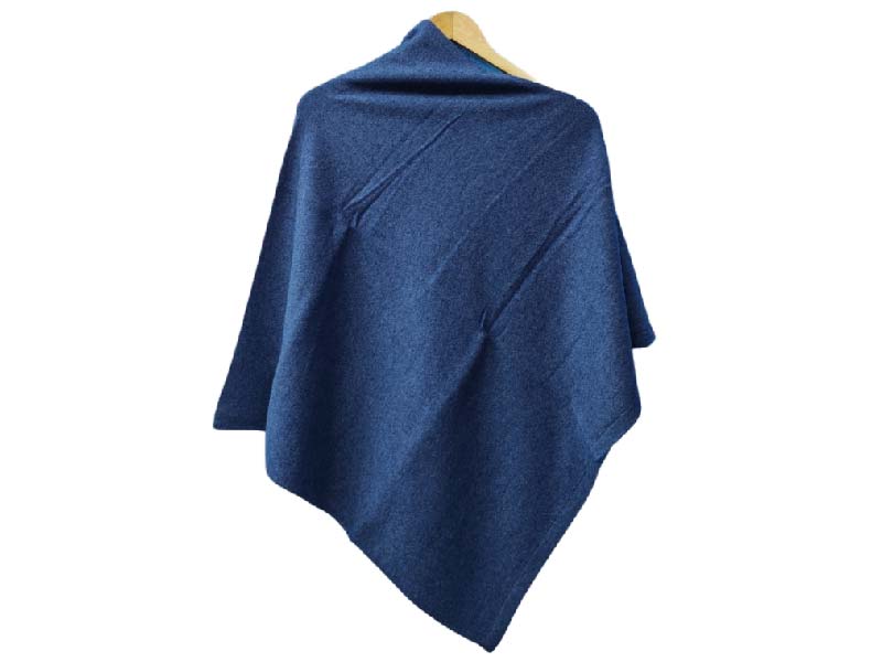 Handcrafted Cotton Poncho - Experience handmade comfort with Cotton Poncho.